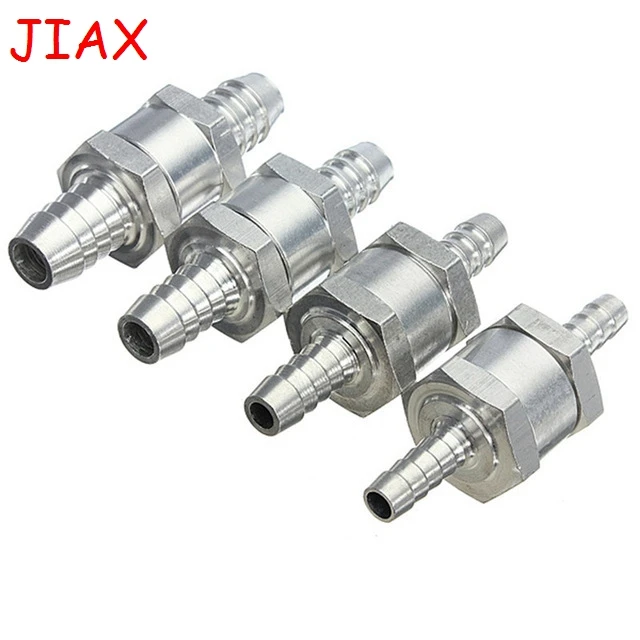 4mm 6mm 8mm 10mm 12mm One Way Fuel Line Check Valve Non Return Diesel Aluminium Anti Return Valve One Way Valve