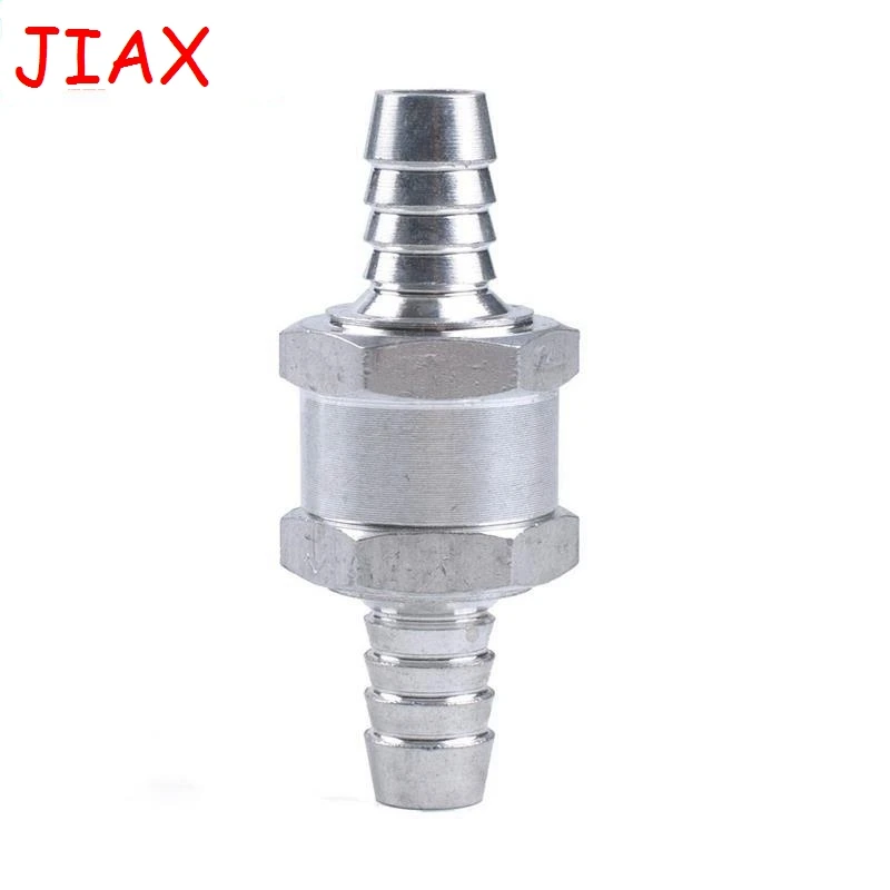 4mm 6mm 8mm 10mm 12mm One Way Fuel Line Check Valve Non Return Diesel Aluminium Anti Return Valve One Way Valve