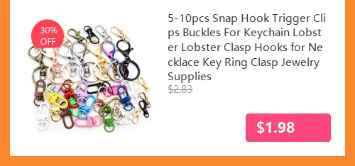 High Quality 316 Stainless Steel DIY Jewelry Making Findings Necklac Earrings Hooks/Jump rings/Lobster Clasp Craft Accessories