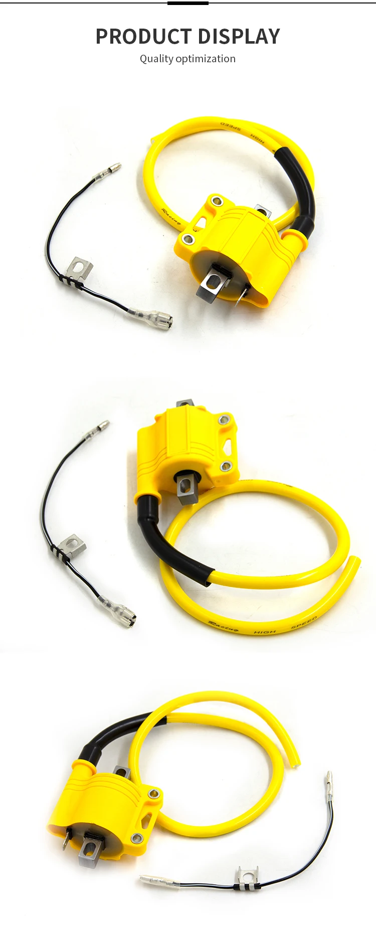 Universal Ignition Coil For NIBBI Motorcycle Dirt Bike ATV Scooter 2T 4T Engine Ignition System Moped Off-road Kymco Racing