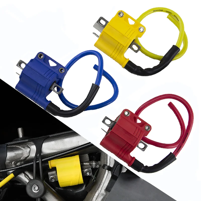 Universal Ignition Coil For NIBBI Motorcycle Dirt Bike ATV Scooter 2T 4T Engine Ignition System Moped Off-road Kymco Racing