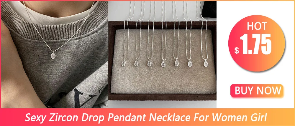 Vintage Double Sided Heart Pendant Necklace For Women Girl Clavicle Chain Choker New Fashion Trendy Jewelry Gift Party