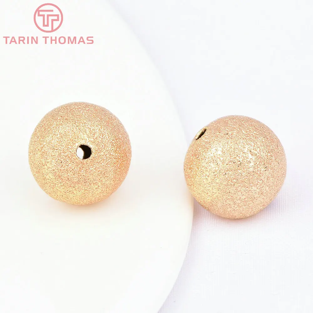 (7455) 6PCS 7x5MM 24K Gold Color Plated Brass Spacer Beads Bracelet Beads High Quality Diy Jewelry Accessories Wholesale