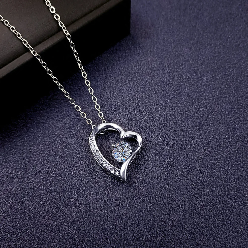 Gift for Women Wife Her Girlfriend Necklace Stainless Steel To my Soulmate The day I met you Forever Love Necklace Dropshipping