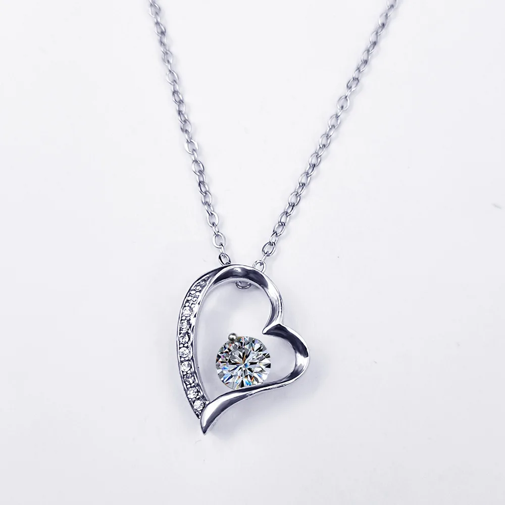 Gift for Women Wife Her Girlfriend Necklace Stainless Steel To my Soulmate The day I met you Forever Love Necklace Dropshipping