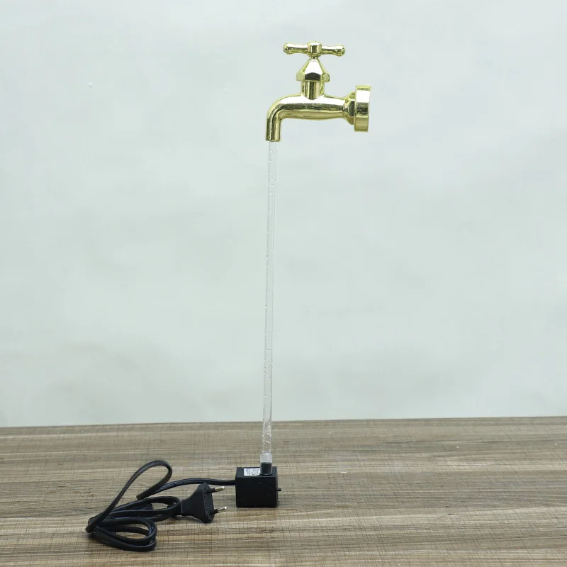 Invisible Flowing Spout Watering Can Fountain Floating Tap Fountain Novelty Faucet For Home Garden Courtyard Decoration Outdoor