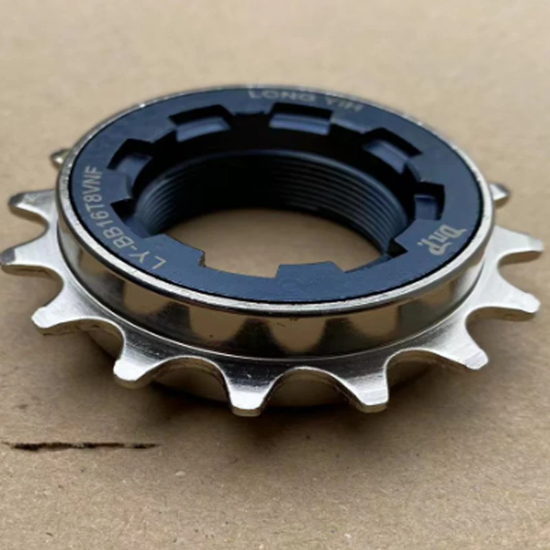 DNP 16T Cro-Steel Single Speed Ebike Fixed BMX Bicycle Chain Wheel Free Wheel for Enhanced Cycling Experience