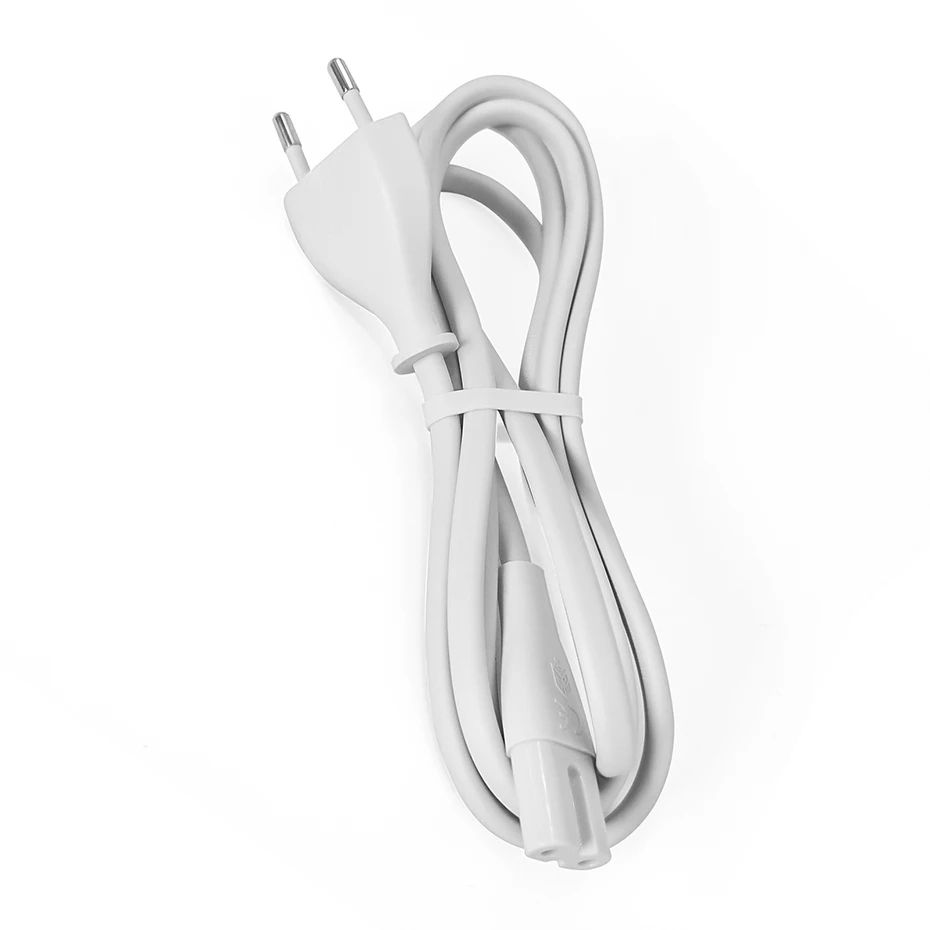 Premium Euro Power Cord TPE 2-Prong EU to Figure 8 IEC C7 Power Cable for XiaoMi PS5 PS4 Apple TV Xbox Mac Mini Power Kabel Cord