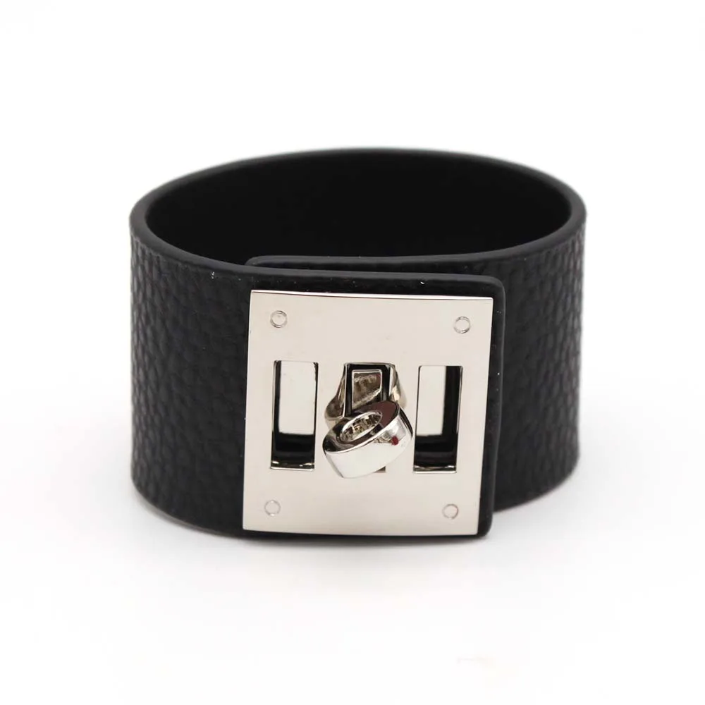 Fashion Vintage Wide Leather Cuff Bracelets & Bangles For Women Cuff Bracelet Statement Jewelry Valentines Gift