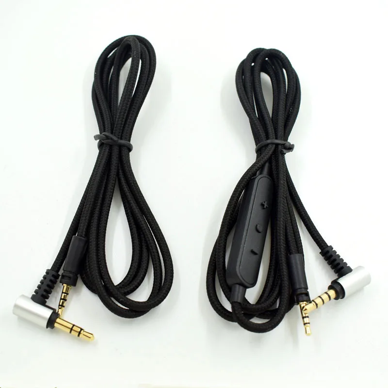 For Sennheiser MOMENTUM HD400S HD350BT HD4.30 HD4.40BT HD4.50BTNC HD450B Headphone Audio Wire With Mic Audio Extension Cable 120