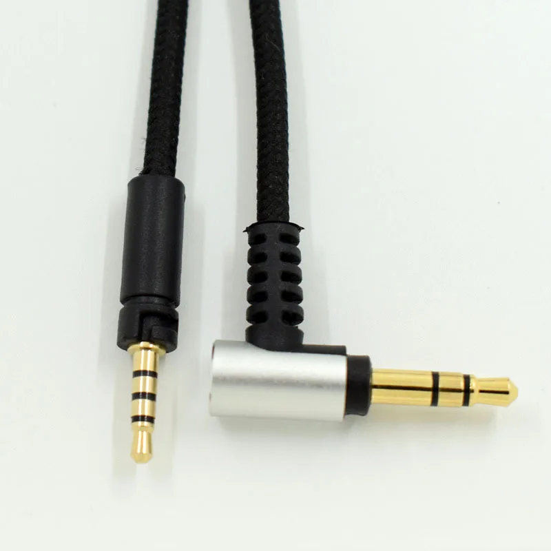 For Sennheiser MOMENTUM HD400S HD350BT HD4.30 HD4.40BT HD4.50BTNC HD450B Headphone Audio Wire With Mic Audio Extension Cable 120