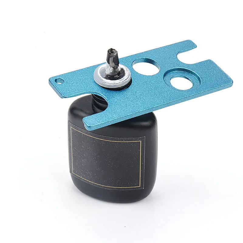 1pcs Stainless Steel Caps Opener for Universal Eyelash Glue Replacement Bottle Mouth Head Anti-blocking Eyelash Tool