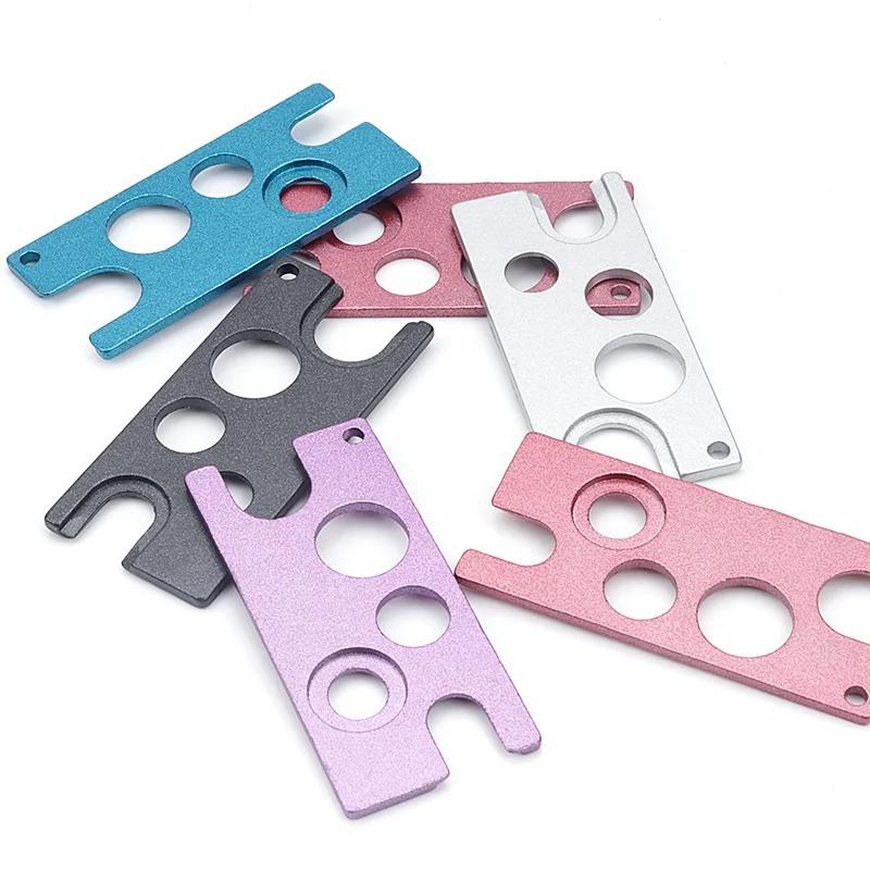 1pcs Stainless Steel Caps Opener for Universal Eyelash Glue Replacement Bottle Mouth Head Anti-blocking Eyelash Tool