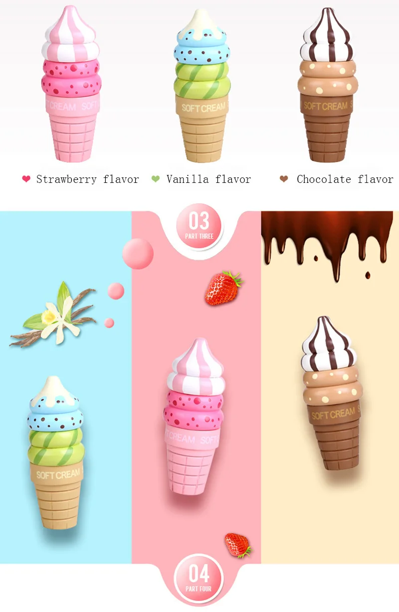 Wooden kitchen toys pretend play house ice cream food simulation kitchen magnetic food play house educational toys for children