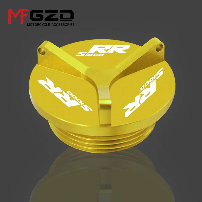 New Motorcycle Engine Oil Cup Oil Filler Cap For S1000R 2013-2026 S1000RR 2009-2026 S1000XR 2014-2026 HP4 2012-2015 HP4 Race