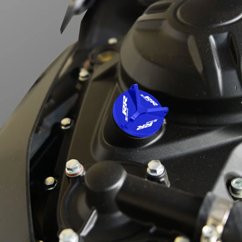 New Motorcycle Engine Oil Cup Oil Filler Cap For S1000R 2013-2026 S1000RR 2009-2026 S1000XR 2014-2026 HP4 2012-2015 HP4 Race