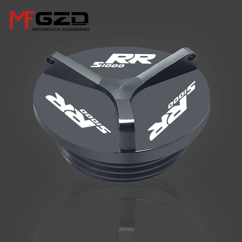 New Motorcycle Engine Oil Cup Oil Filler Cap For S1000R 2013-2026 S1000RR 2009-2026 S1000XR 2014-2026 HP4 2012-2015 HP4 Race