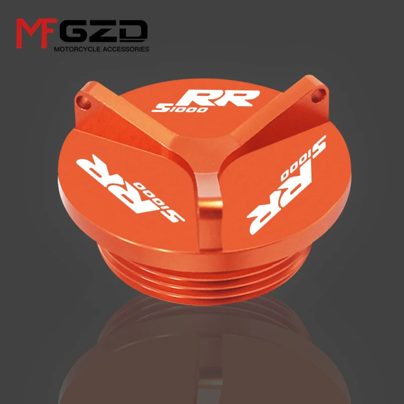 New Motorcycle Engine Oil Cup Oil Filler Cap For S1000R 2013-2026 S1000RR 2009-2026 S1000XR 2014-2026 HP4 2012-2015 HP4 Race