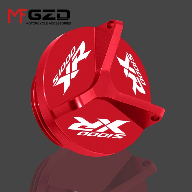 New Motorcycle Engine Oil Cup Oil Filler Cap For S1000R 2013-2026 S1000RR 2009-2026 S1000XR 2014-2026 HP4 2012-2015 HP4 Race