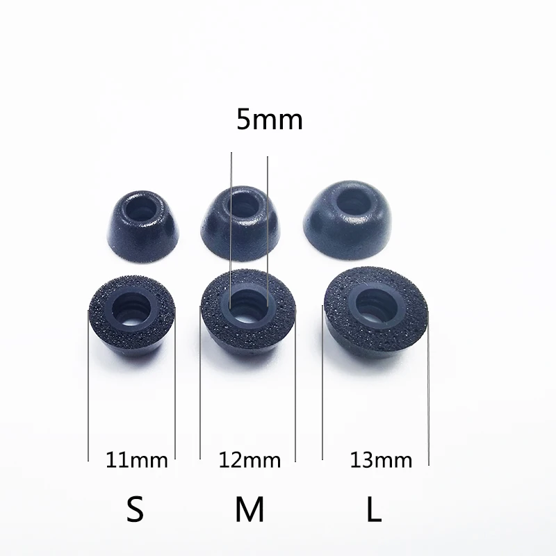 Memory Foam For Google Pixel Buds Pro Earphone Ear Pads Case Sponge Ear Cups In-Ear Earphone Earbuds Tips Eartips 2pcs/pair