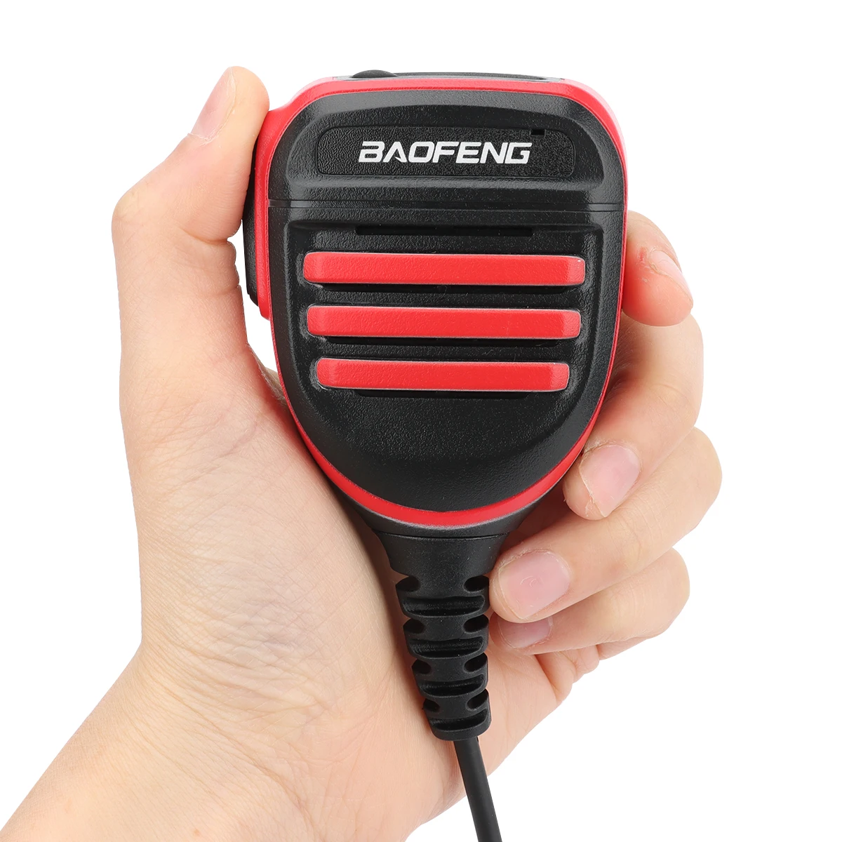 Baofeng Walkie Talkie Speaker Microphone Dual PTT Mic For UV-5R BF-888S UV 13 21 17 Pro UV-5RH Quansheng UV-K5 K6 Two Way Radio