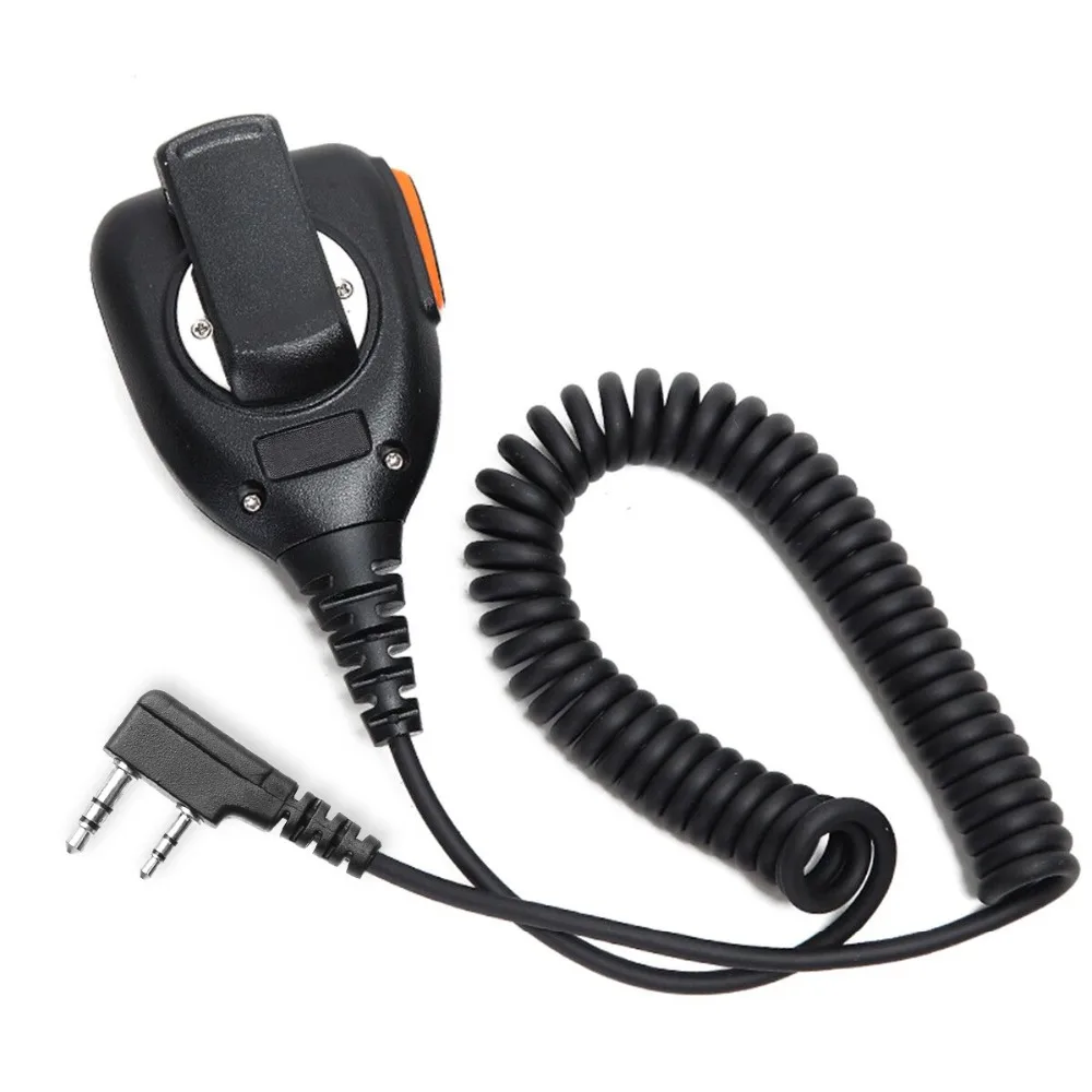 Baofeng Walkie Talkie Speaker Microphone Dual PTT Mic For UV-5R BF-888S UV 13 21 17 Pro UV-5RH Quansheng UV-K5 K6 Two Way Radio