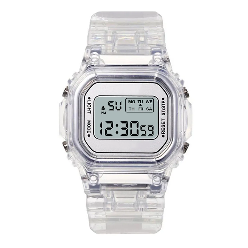 Luxury Women's Rose Gold Silicone Watches Women Fashion LED Digital Clock Casual Ladies Electronic Watch Reloj Mujer 2025