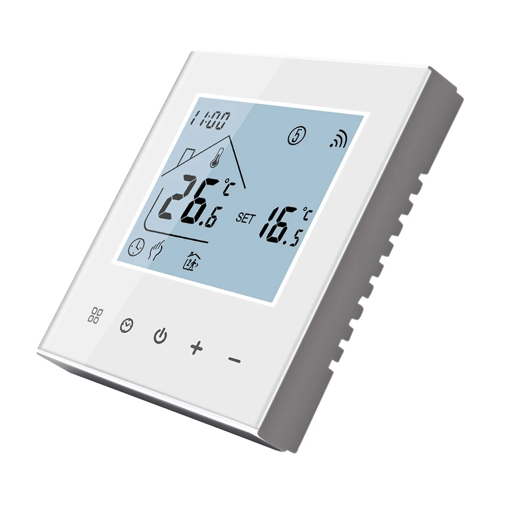 MINCO HEAT M4A Warm Floor Thermostat Tuya WiFi 3A 16A Electric/Gas Boiler/Water Heating Temperature Controller 1PC