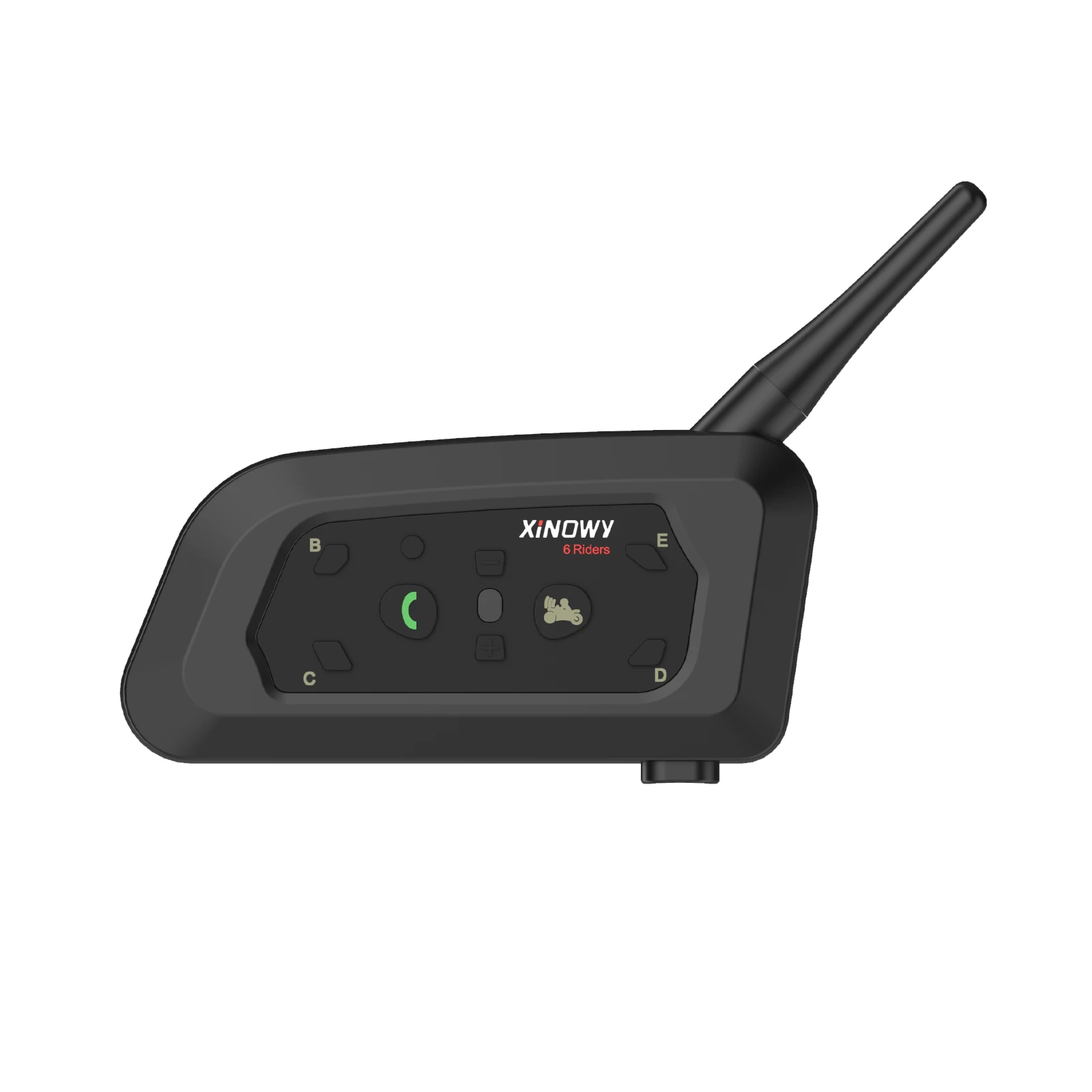 XINOWY V6 PRO Motorcycle Helmet Bluetooth Intercom Headset 800M Interphone Communicator for 6 Riders Music Player Waterproof