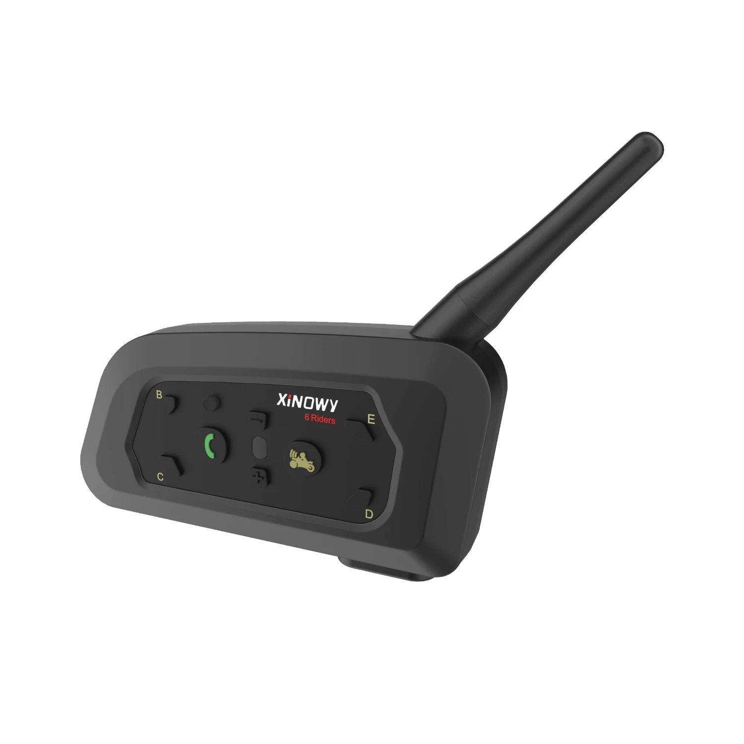 XINOWY V6 PRO Motorcycle Helmet Bluetooth Intercom Headset 800M Interphone Communicator for 6 Riders Music Player Waterproof
