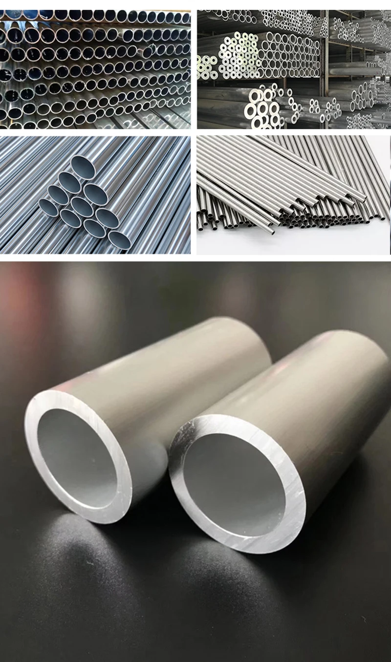 Aluminium Pipe 0.2mm 0.25mm Thickness 4-10mm OD Straight 300 500mm Long Round 6063 Aluminum Alloy Tube Thin-walled Aluminum Tube