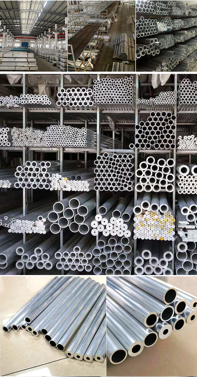 Aluminium Pipe 0.2mm 0.25mm Thickness 4-10mm OD Straight 300 500mm Long Round 6063 Aluminum Alloy Tube Thin-walled Aluminum Tube