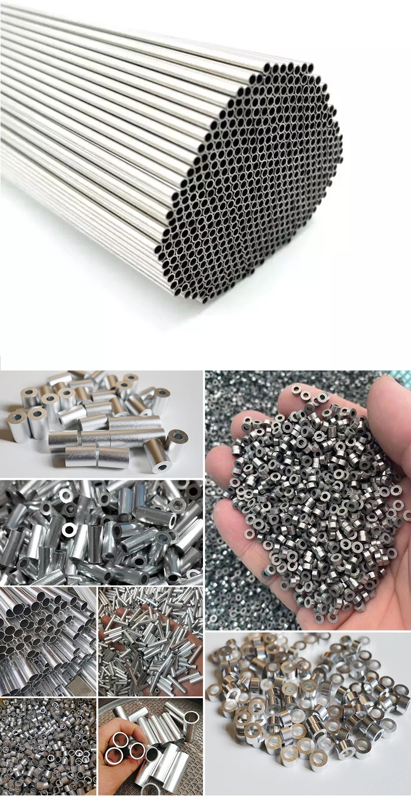 Aluminium Pipe 0.2mm 0.25mm Thickness 4-10mm OD Straight 300 500mm Long Round 6063 Aluminum Alloy Tube Thin-walled Aluminum Tube