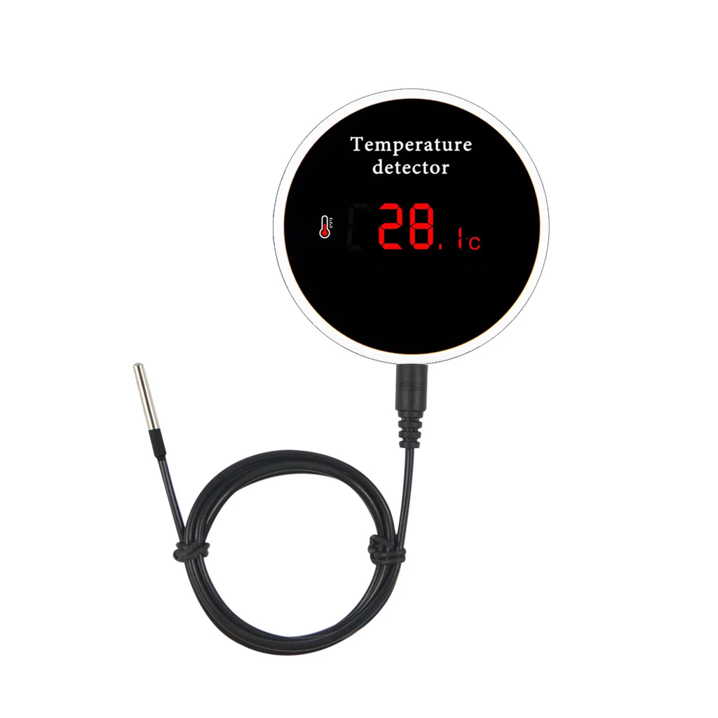 Haozee Tuya Smart WIFI Thermometer With External Temperature Probe USB Charge or Rechargable Battery