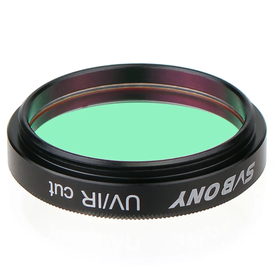 Svbony UV IR Cut Telescope Filter 1.25/2 Inch Threads Infra Red Filter for CCD Camera Eyepieces and Astronomical Camera