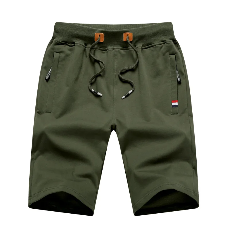 FGKKS Quality Brand Men Casual Shorts New Summer Male Fashion Casual Short Men's Solid Color Fitness Breathable Shorts