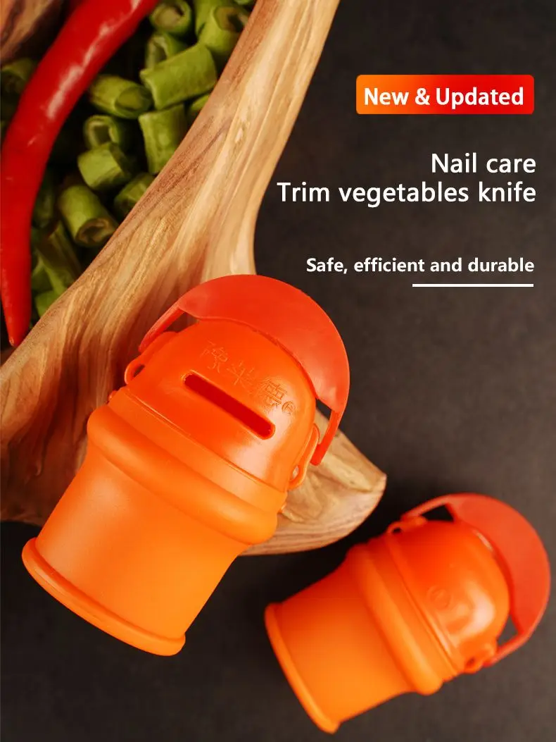 Gardening Silicone Thumb Knife Protector Harvesting Tool Finger Plant Fruit Picking Knives Separator Garden Tool