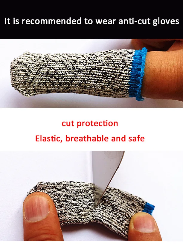 Gardening Silicone Thumb Knife Protector Harvesting Tool Finger Plant Fruit Picking Knives Separator Garden Tool