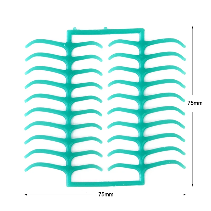 1 Box Dental Lab Material Dental Wax Mesh Grid Clasp Shape Wax Sheet For Cast Metal Partial Design Dental Lab Material