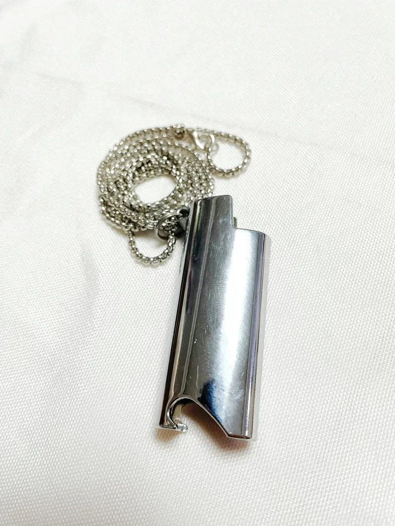Fashion Metal Lighter Shell Necklace Decoration For Bic J25 J5 Mini Lighter