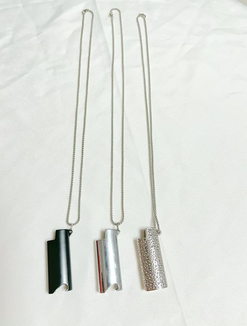 Fashion Metal Lighter Shell Necklace Decoration For Bic J25 J5 Mini Lighter