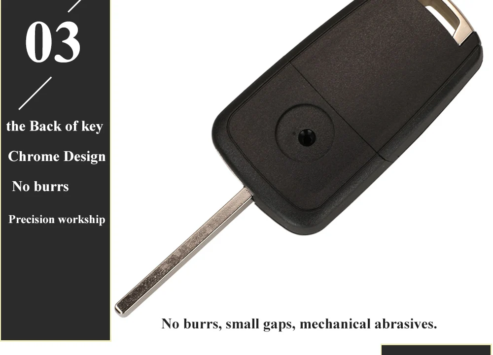 jingyuqin G4-AM433TX 433Mhz ID46-PCF7941 Car Remote Key Fob for Opel/Vauxhall Corsa D 2007+2012 Meriva B 2010+2014 Flip Control