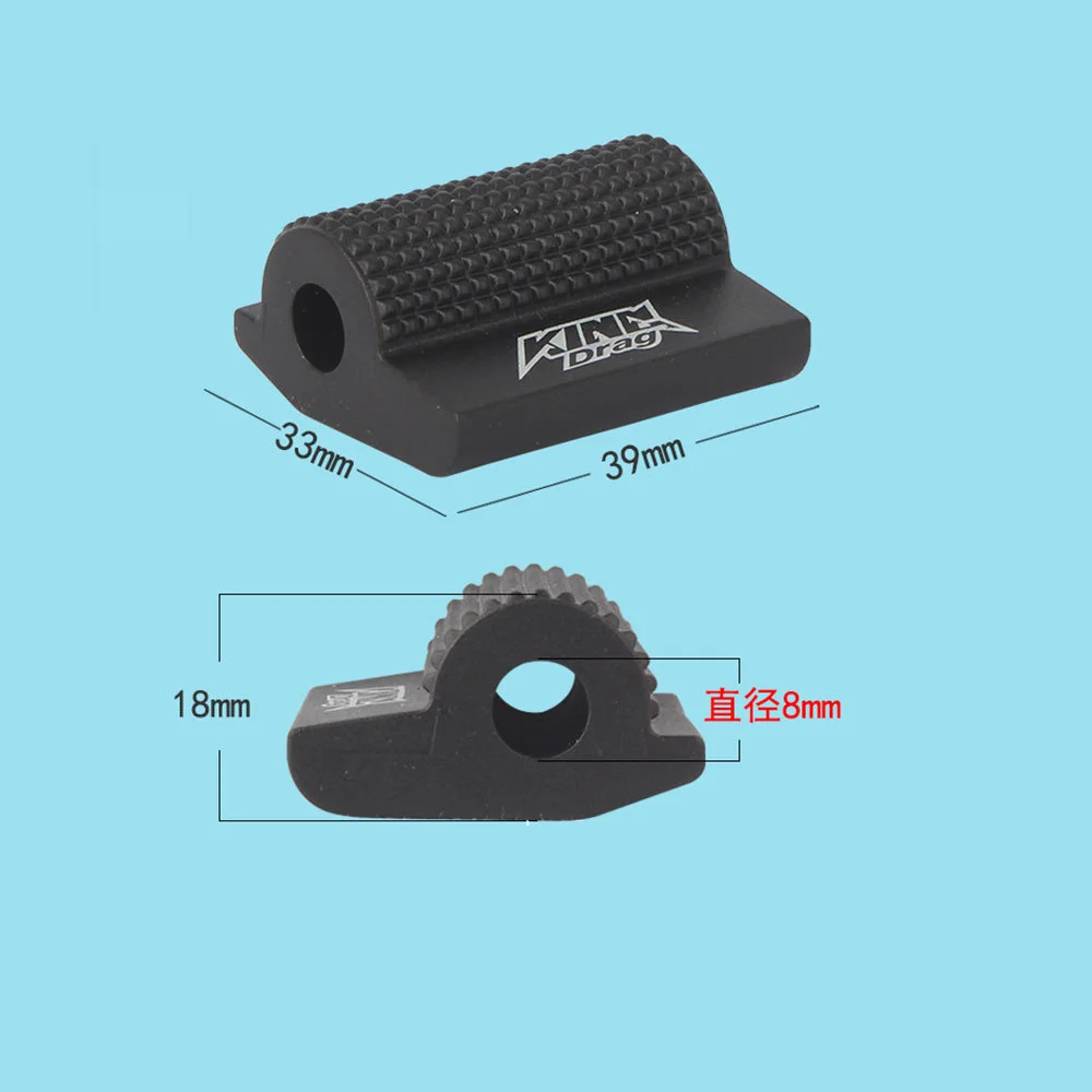Universal Motorcycle Shift Gear Lever Pedal Rubber Cover Shoe Protector Foot Peg Toe Gel For Motorcycle Decoration Accessory