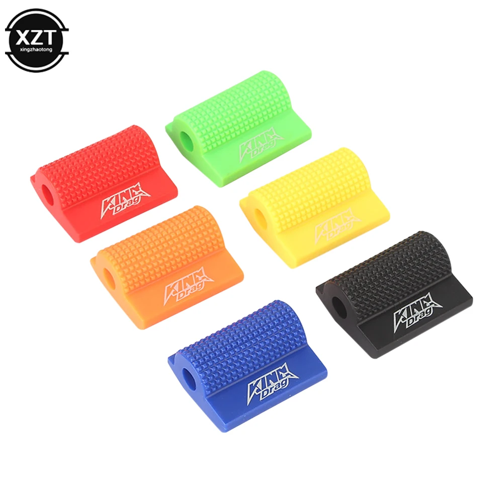 Universal Motorcycle Shift Gear Lever Pedal Rubber Cover Shoe Protector Foot Peg Toe Gel For Motorcycle Decoration Accessory