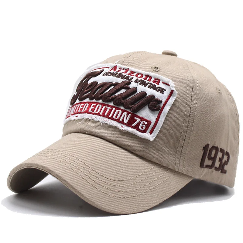 Cotton Baseball Cap for Men Women Fashion Embroidery Hat Cotton Soft Top Caps Casual Retro Adjustable Snapback