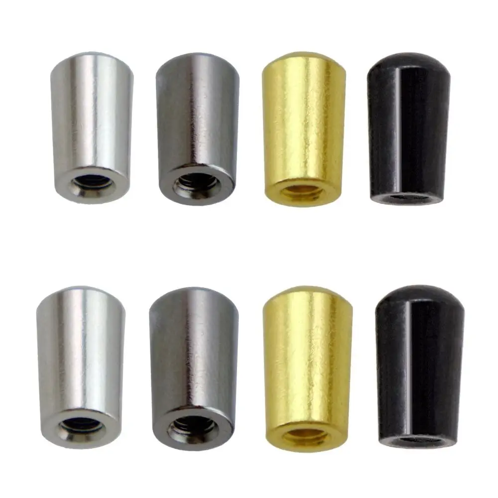Cap Button Electric Guitars Parts For Les Paul Toggle Switch Tip Screw Thread Knobs 3 Way Switch Metal Guitars Switch