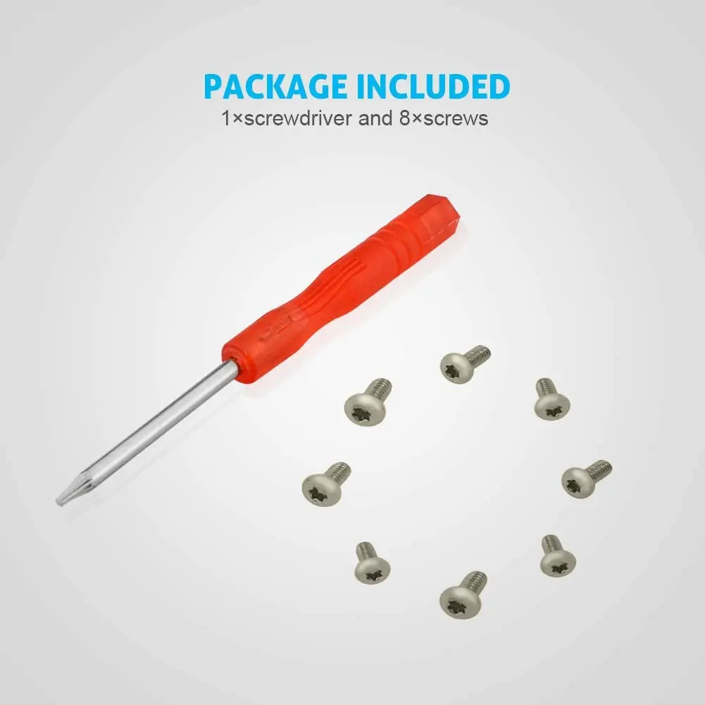 Replacement Parts Headband Screws and Screwdriver Repair Kit Compatible with Beat Studio2 3 Wired/Wireless Over Ear Headphones