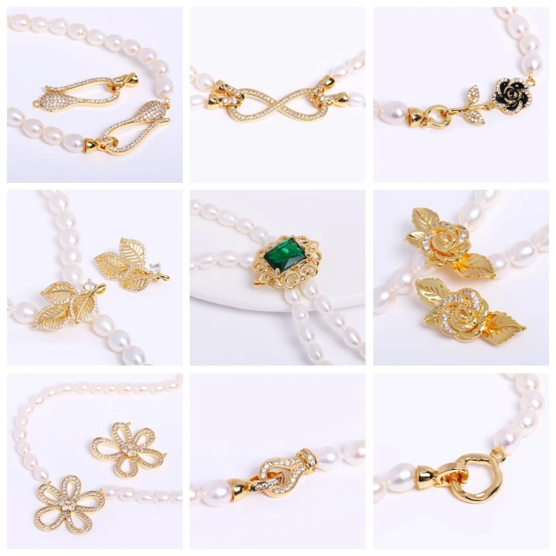 50pcs/Lot Brass Ball Head/Flat Head/Eye Head Pins Supplies For Jewelry 18K Gold Plated Pins DIY Beading Accessories Wholesale