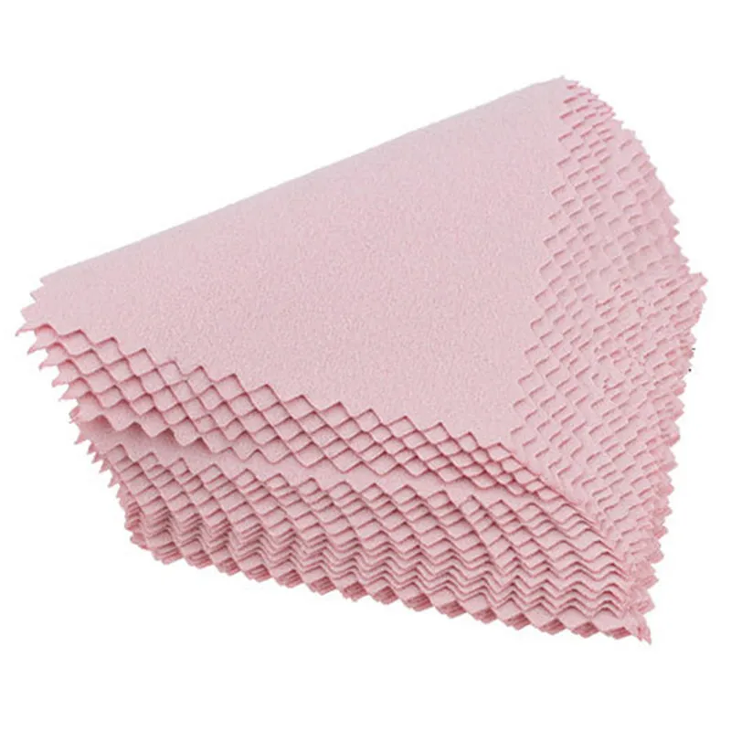50 PCS Silver Jewelry Cleaning Cleaner Polishing Cloth Jewelry Anti Tarnish DIY Making ToolsAnti-Tarnish Tool Fashion