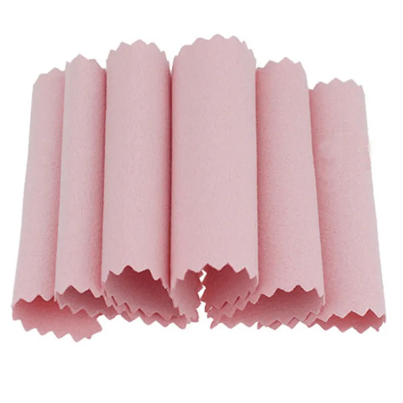 50 PCS Silver Jewelry Cleaning Cleaner Polishing Cloth Jewelry Anti Tarnish DIY Making ToolsAnti-Tarnish Tool Fashion